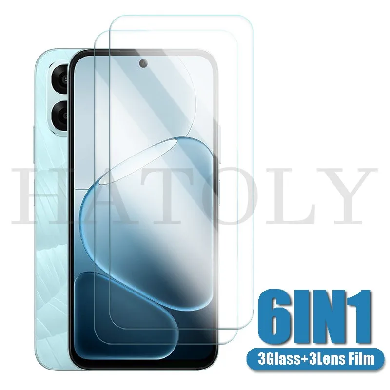 

For Oppo A6x 5G glass For Oppo A6x 5G Oppo A6x 4G Screen tempered Protective Glass Camera Lens Film For Oppo A6x 5G Oppo A6x
