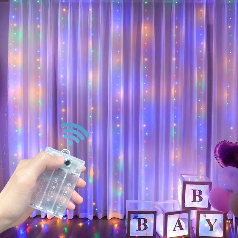 

Fairy LED String Lights - Battery Powered Eid Mubarak & Ramadan Home Decor for Festive Atmosphere