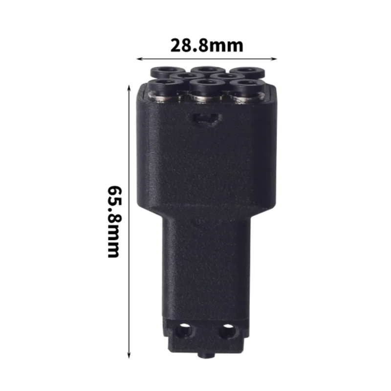 8 Colors Filament HUB For ANYCUBIC Kobra 3 Seires KOBRA 3 / 3 MAX / S1 PRO 3D Printer Parts 2
