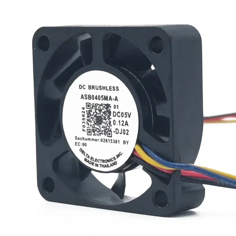 P 40*40*10 مللي متر دلتا ASB0405MA-A 5 فولت 0.12A 4 سنتيمتر/ سنتيمتر ، صامت usb تيار مستمر امدادات الطاقة مروحة صغيرة 4010 #3