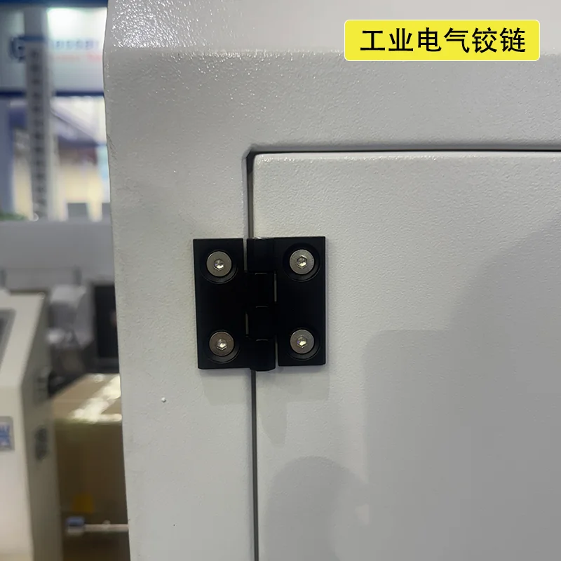 

Zinc Alloy Door Hinge for Mechanical Equipment Screw-Adjustable Industrial Electrical Cabinet Door Hinge for Distribution Box