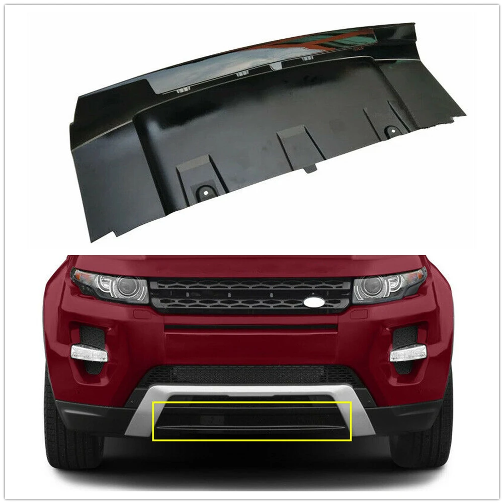 

Car Front Bumper Tow Hook Cover Lip Trailer Spoiler Guard Skid ABS For Land Rover Range Rover Evoque 2010-2015 Black LR028187