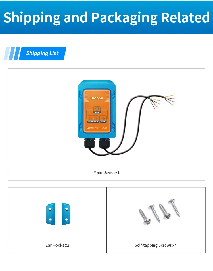 Wireless decoder using LoRa communication, remote operation control valve, send Open and close instructions.