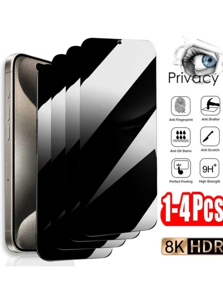 1-4 pçs protetor de tela anti espião para samsung galaxy s24 ultra s23 fe s22 plus s21 s20 s10 s8 s9