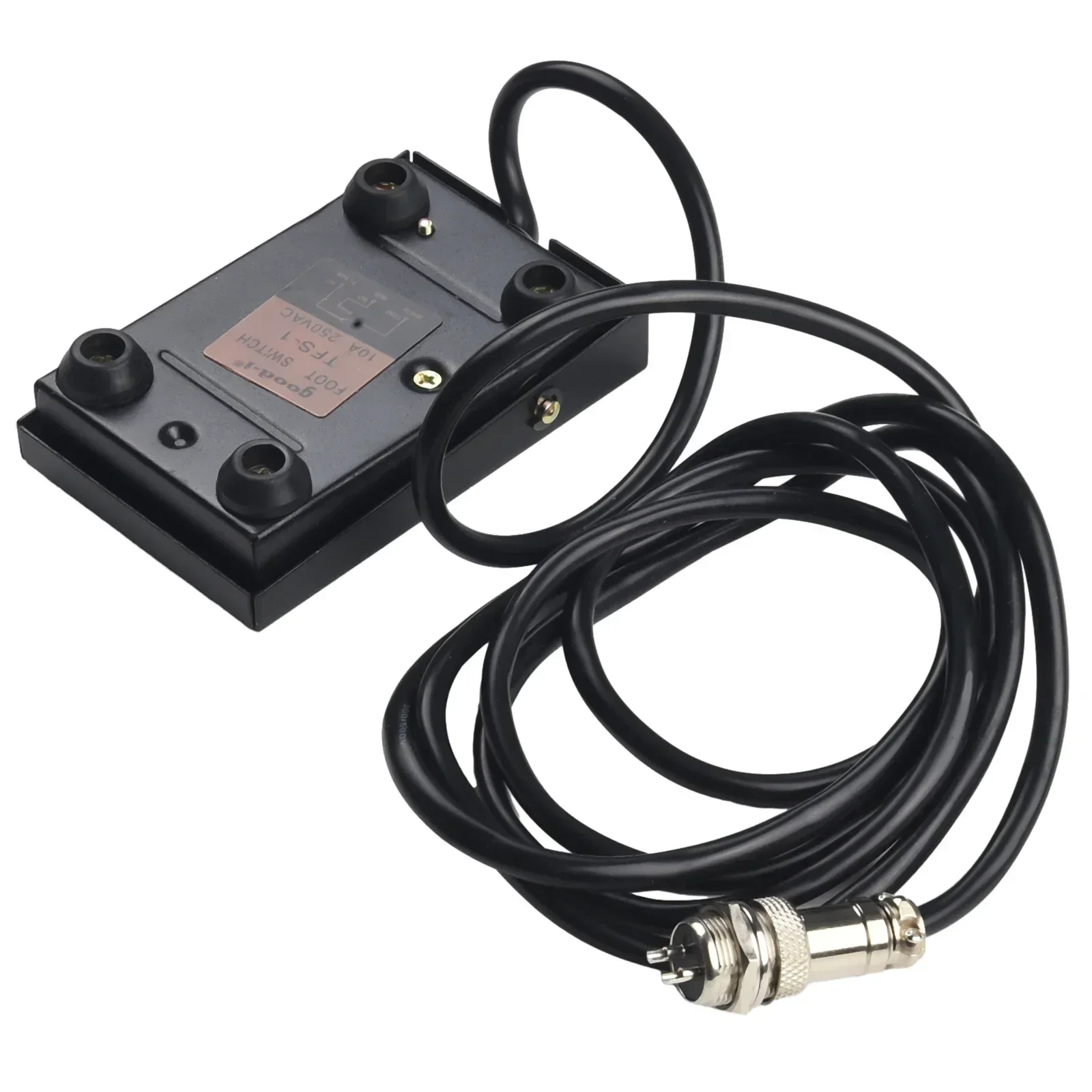 Spot Welded Foot Pedal Welding 1pc Metal TFS-1 TIG Welder 2/3-pin 5A Accessories Anti-skid Cutting Foot Switch