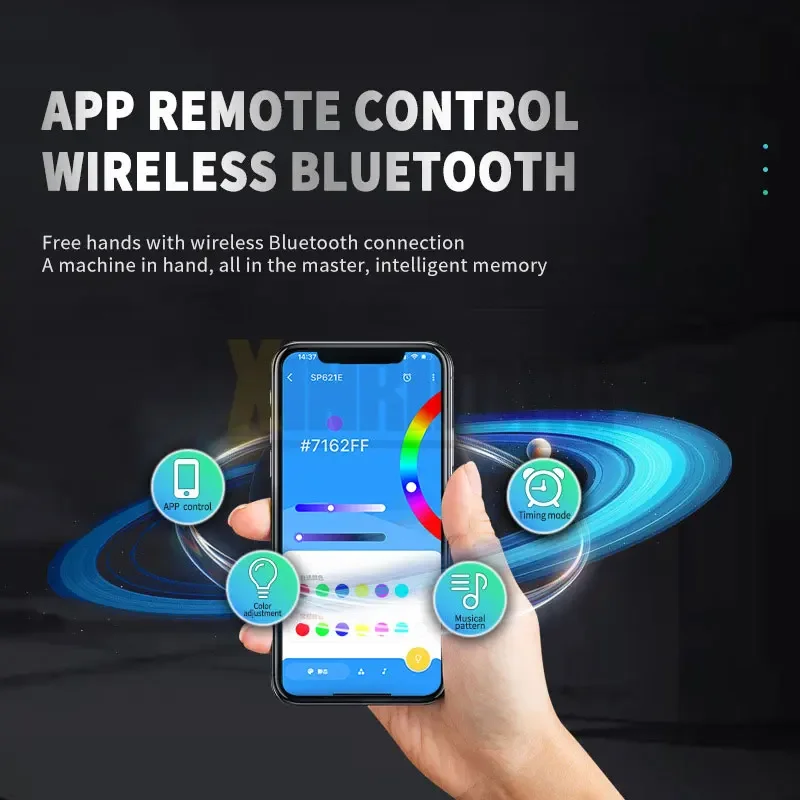 لياماها Y15ZR V2 LC135 V8 نماذج الذكية دراجة نارية LED كشافات الجمعية IOS أندرويد App التحكم الديناميكي DRL #5