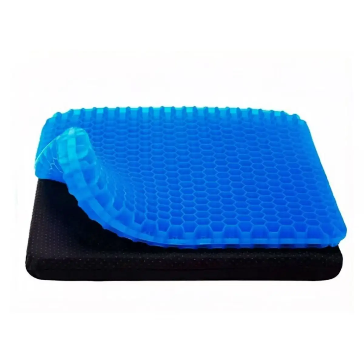 Gel Seat Cushion Summer Breathable Honeycomb Design For Pressure Relief Back Tailbone Pain - Home Office Wheelchair Chair Cars