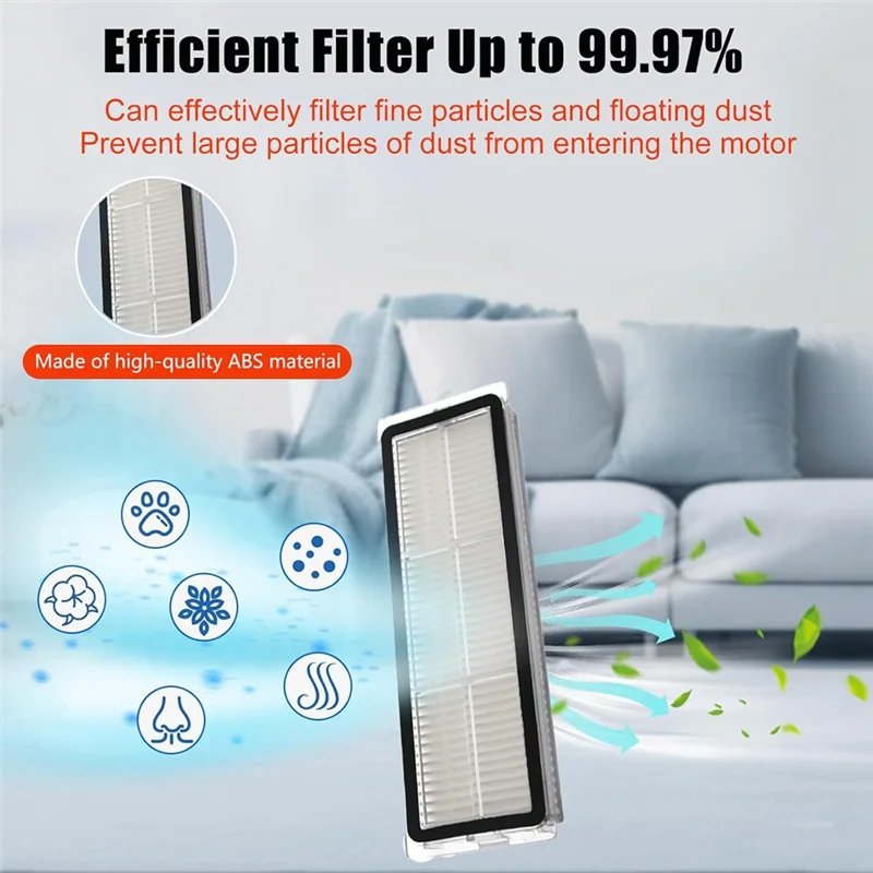 

ABZA-запасные части для Dreame Mova S20 Ultra/RLM71CE, комплект аксессуаров для робота-пылесоса