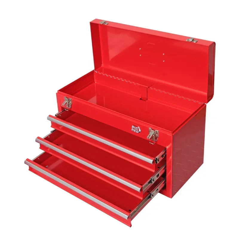 Portable Toolbox Household Set Portable Repair Multi-function Drawer Double-layer Combination Tool Storage Box