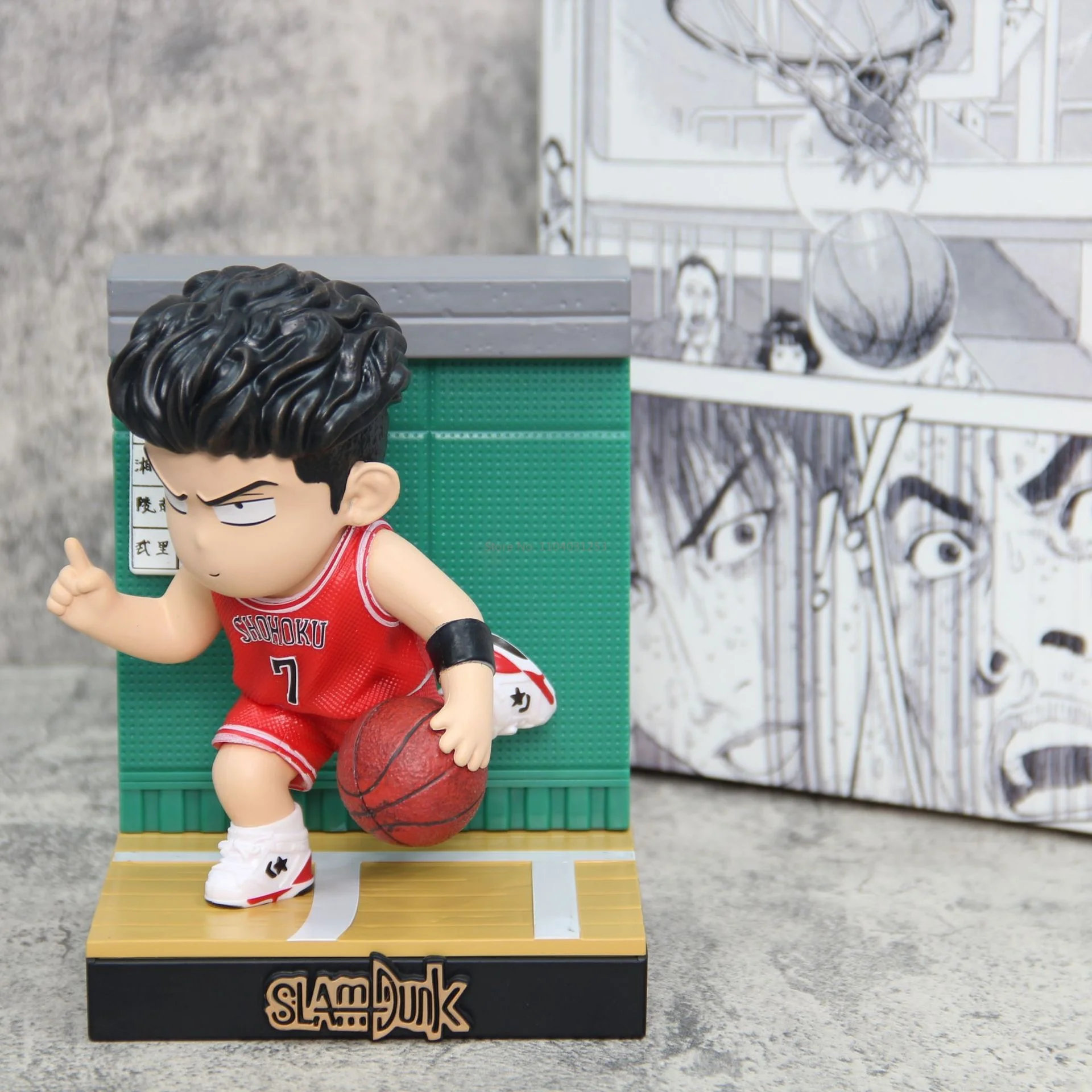 Slam Dunk Figurka Hisashi Mitsui Akagi Takenori Sakuragi Hanamichi Rukawa Kaede Ryota Miyagi Figurki akcji Pvc Anime Model Toyss