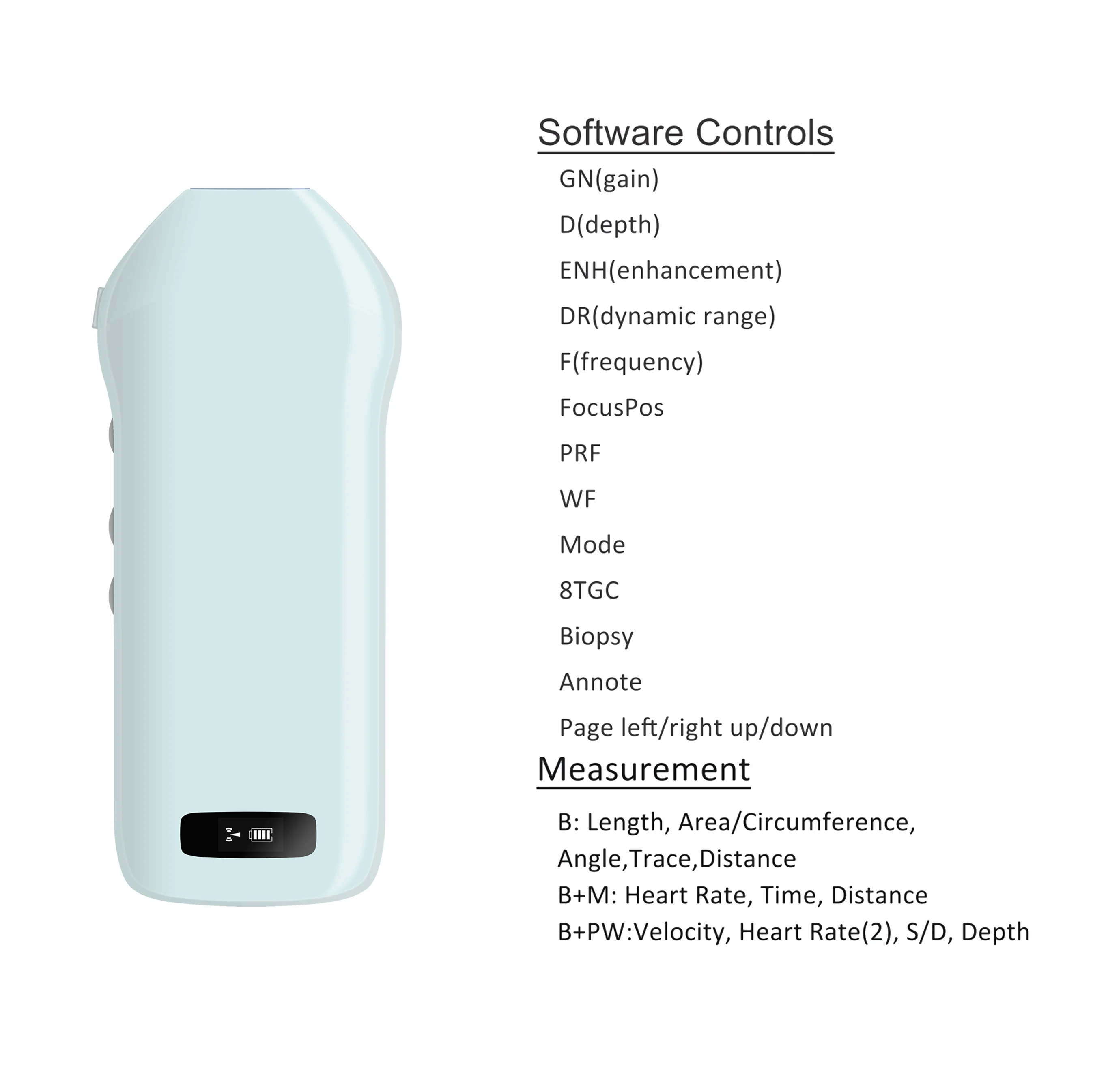 C10CS Instrumentos de Scanner Humano Dispositivo Portátil Touch Equipamento de Máquina Médica de Ultrassom Sem Fio