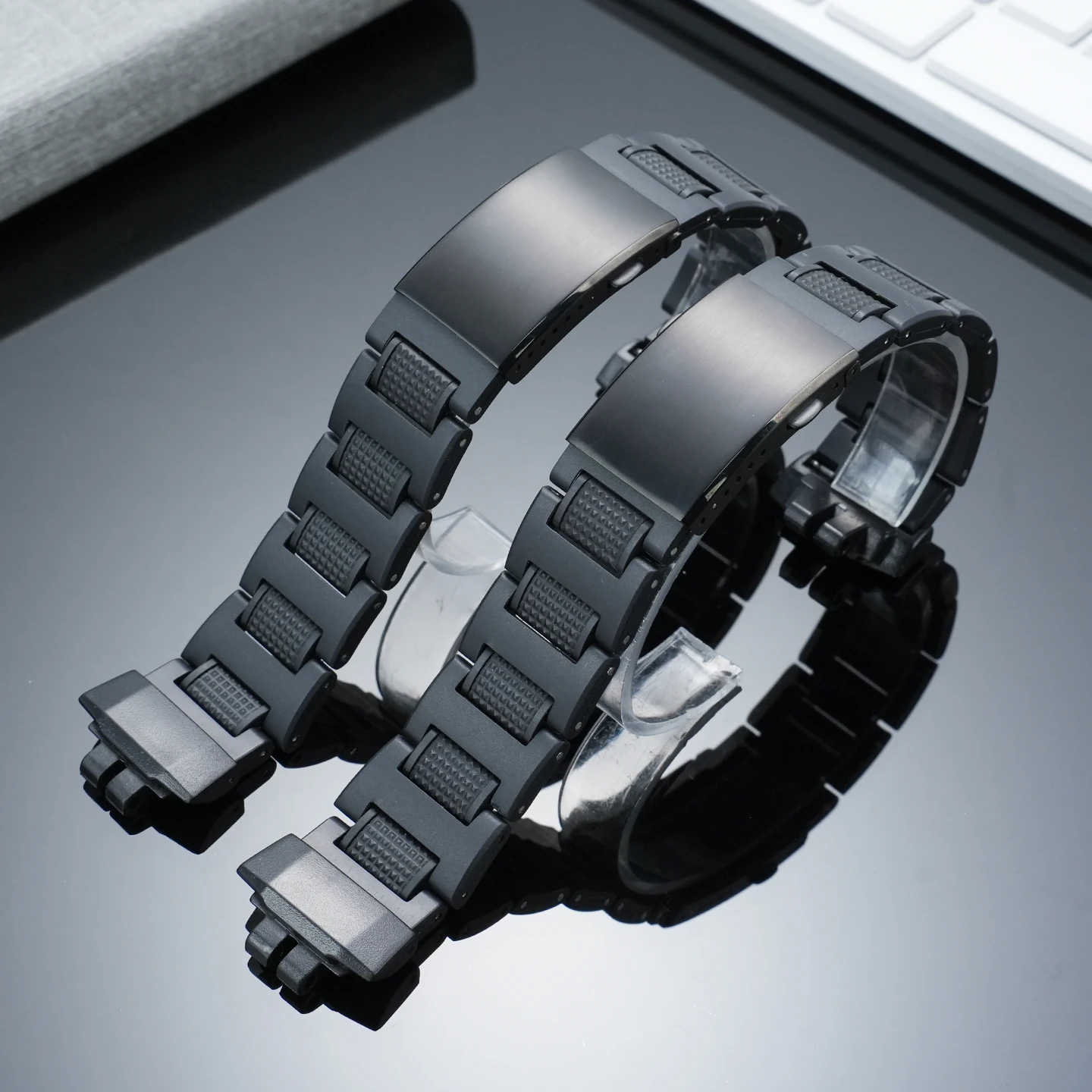 

For Casio 3506 GBD-200 GBD-200SM Lightweight Plastic Steel Hybrid Watch band strap Replacement Watch Accessories