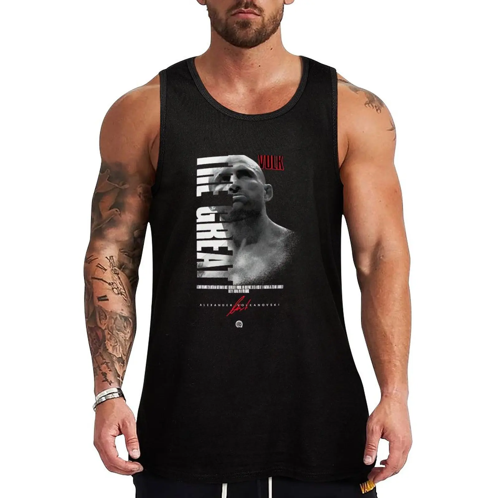 

Alexander Volkanovski retro Tank Top t shirt gym gym accessories men summer clothes Vest for boy
