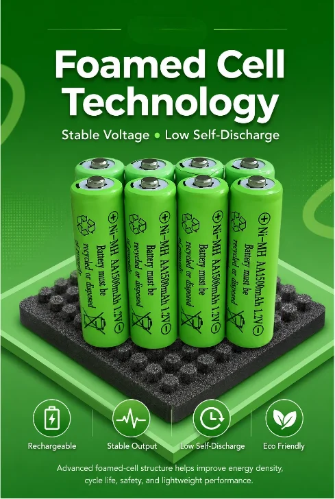 1.2V AAA Type Nickel-metal hydride Rechargeable Batteries Rechargeable Battery Pack Wholesale For Electric Toys Remote Control