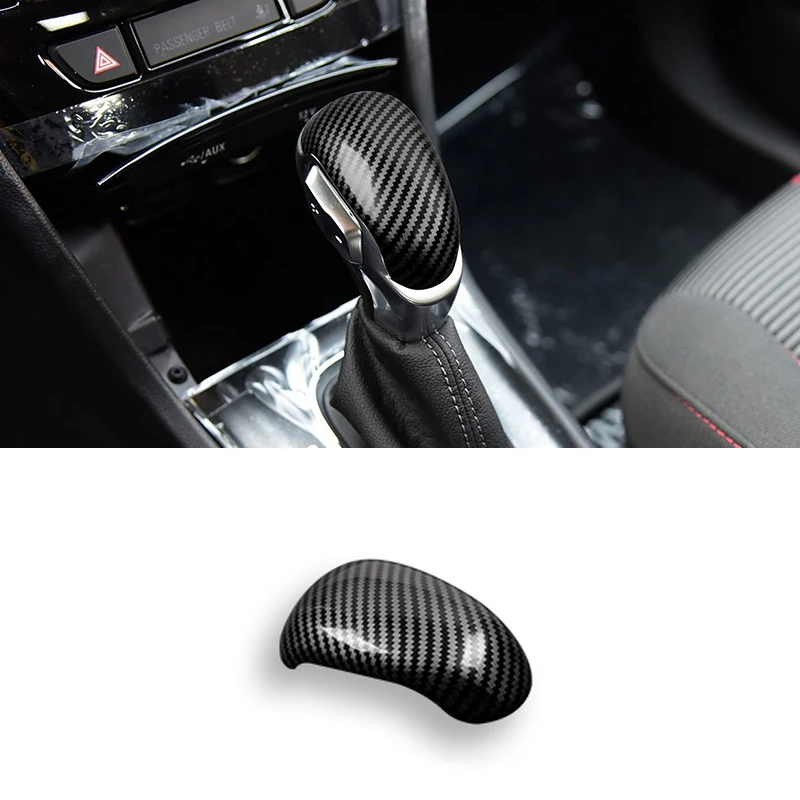

Fits For Buick Encore 2016-2020 Car ABS Carbon Fiber Gear Shift Knob Head Cover Trim Auto Interior Decoration Accessories