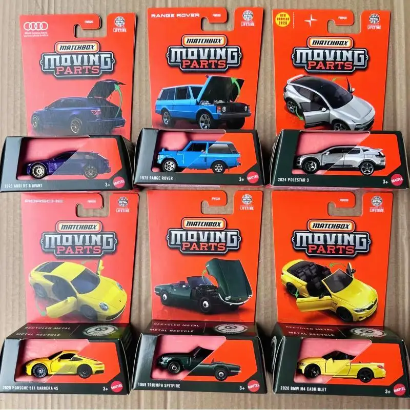 

Модель автомобиля Mattel Matchbox 2025 года, подвижная дверь, серия FWD28, имитация легкосплавного автомобиля, коллекция Land Rover Porsche, игрушка на заказ, подарок