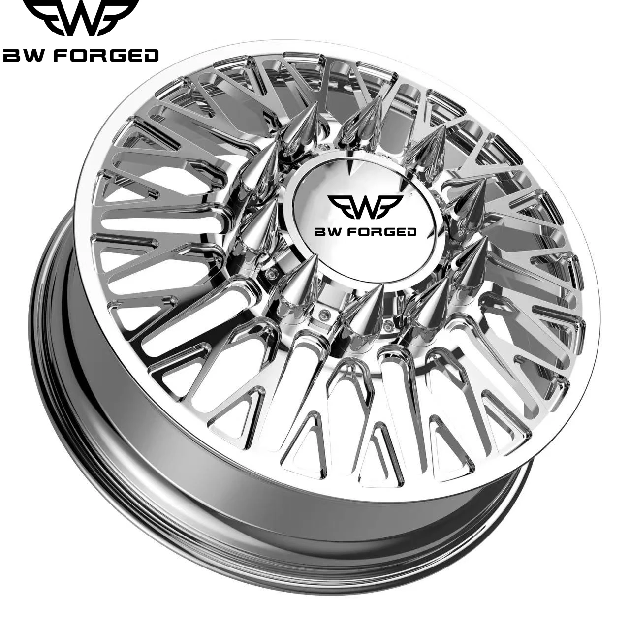 BW OEM 8x180 Lug Pattern Dually Wheels 2009 3500 chevy 22x8.25 24x8.25 30x8.25 for F350 Dually Wheels Set Forged Wheels