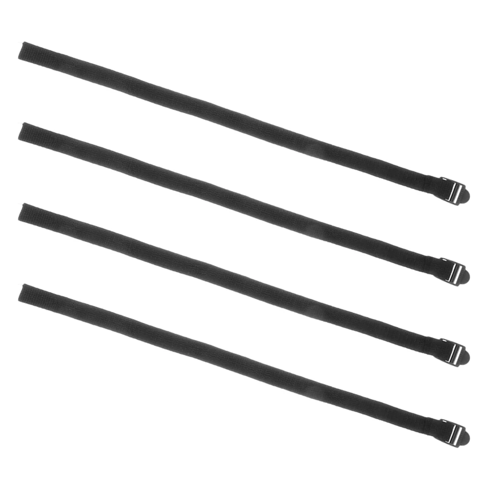 

4 Pcs Ski Pole Wristband Multi-functional Strap Carrier Adjustable Straps Mountaineering Buckle Carrying Fastener Veneer Boot