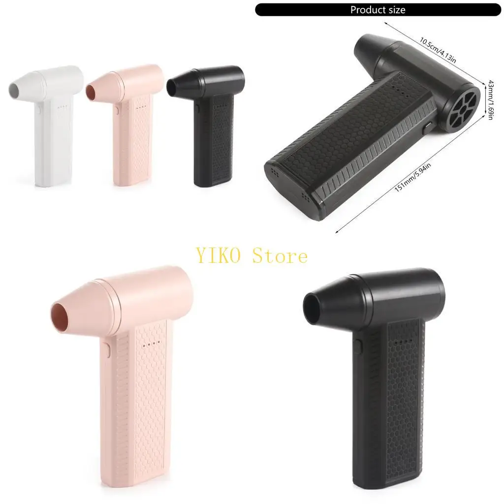 K32C مروحة يدوية منفاخ غبار كهربائي مناسب للتنظيف التفصيلي في المنزل أو المكاتب ولوحات المفاتيح واستخدام الكمبيوتر والسيارة