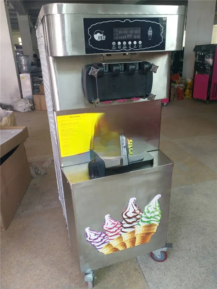 

2019 Factory Price Stainess Steel Vending Serve Yogurt Making Commercial Soft Ice Cream MachineHot Sales Cheap And Fine