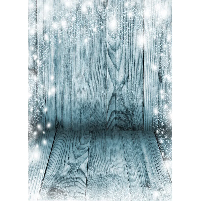 Christmas Wooden Planks Theme Photography Background Snowman Children Portrait Backdrops For Photo Studio Props 211220 SDMB-01