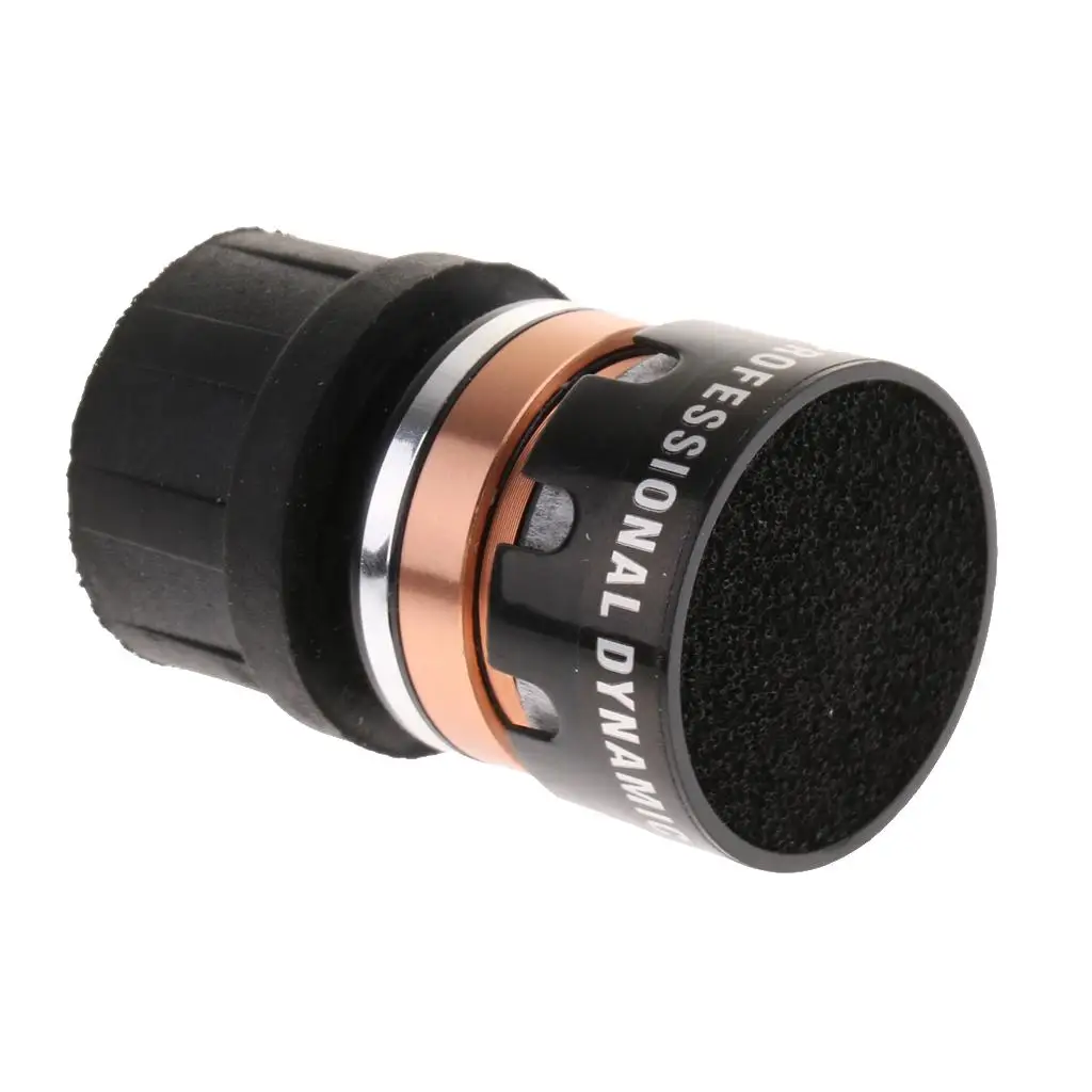 Профессиональный пластиковый однонаправленный микрофонный картридж с сердечником KTV MIC Head