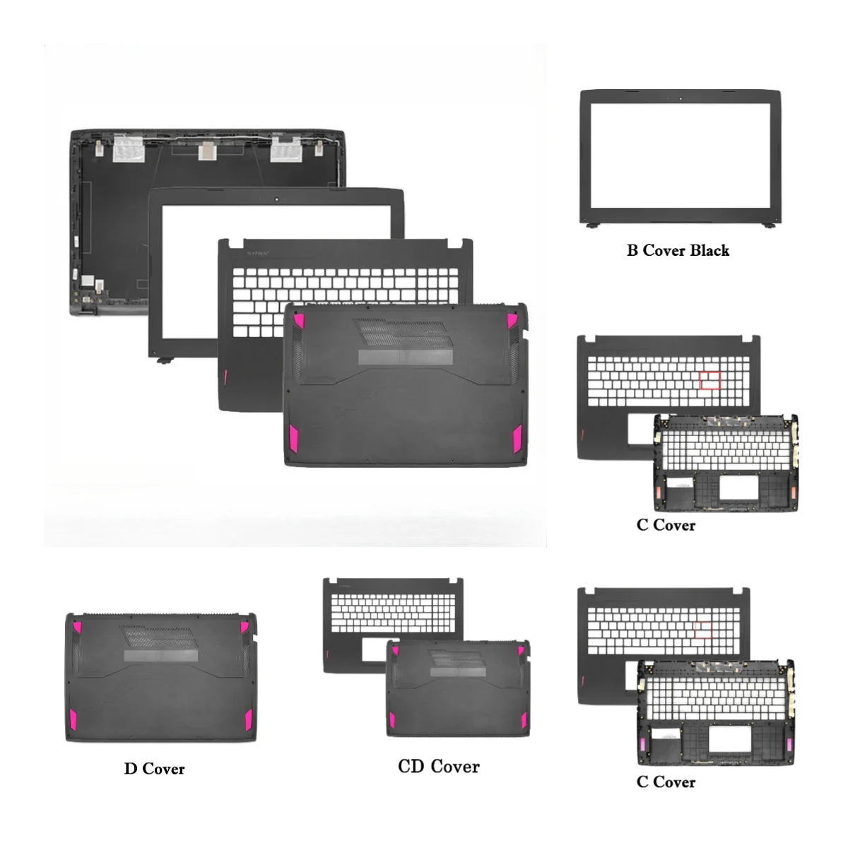 New For ZX60V FX60V GL502V S5V GL502VS GL502VM FX60VM ZX60VM Laptop LCD Back Cover Front Bezel Palmrest Topcase Bottom Base Case
