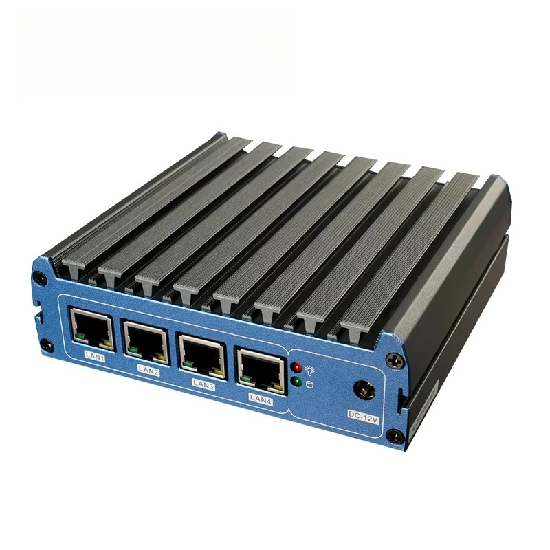 Fanless 4 * Gigabit LAN J1900/J4125/E3845 Network Router