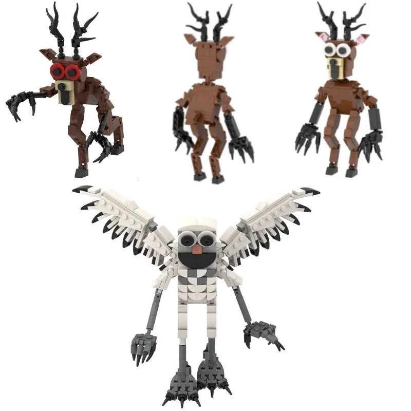 NOWE, popularne klocki konstrukcyjne 99 Nights In The Forest Deer, zabawna i interesująca kolekcja modeli dla fanów, prezent urodzinowy