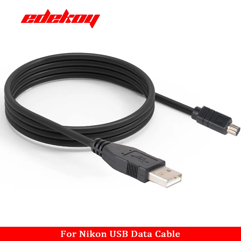 UCE1 dla Nikon UC-E1 kabel do aparatu danych USB Nikon Coolpix 885/995/4500/5700/8700 przewód połączeniowy 1.3 metrów