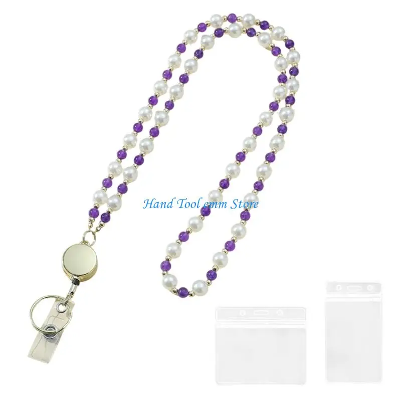 H37F Flexible Rotating Card Holder With Vibrant Fashionable Petal Design Quality ABS Construction And Adjustable Cord Length