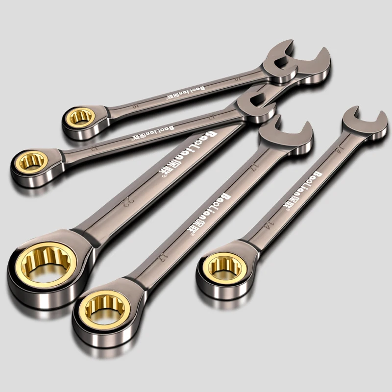 

Key Ratchet Wrench Set 72 Tooth Wrench Set Metric Combination Spanners Car Repair Tools Automotive Mechanical Workshop Tools