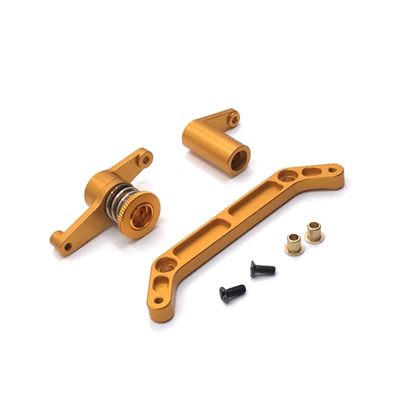 Metal Steering Bellcrank Set Steering Assembly For JLB Racing CHEETAH 11101 21101 J3 Speed 1/10 RC Car Upgrade Parts