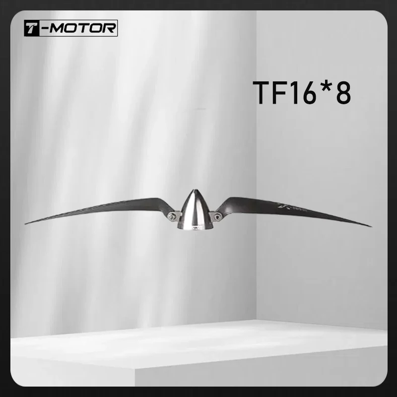 

T-MOTOR TF16x8 Складной пропеллер для планера и БПЛА | Высокоэффективная опора с фиксированным крылом/многороторной опорой | Пара CW/CCW с адаптером