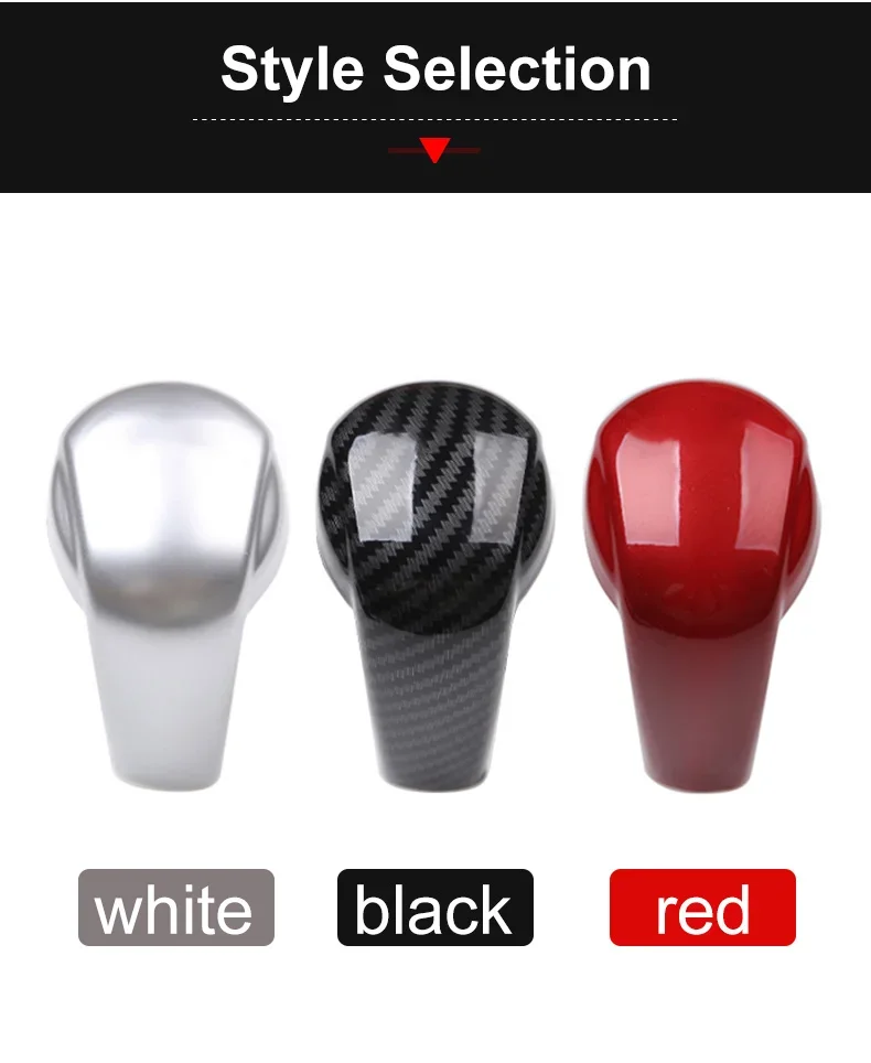 2014-2021 2022 gear shift Knob Handle Cover Sticker for Mazda 2 3 6 BM GJ DEMIO CX3 CX5 CX8 CX8 CX9 AXELA Accessories