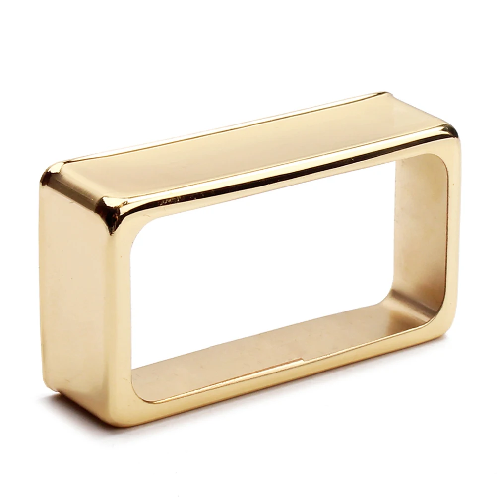 

Gold Hollow Frame Guitar Electric Humbucker Cover Ring Metal Cell Pickup Covers