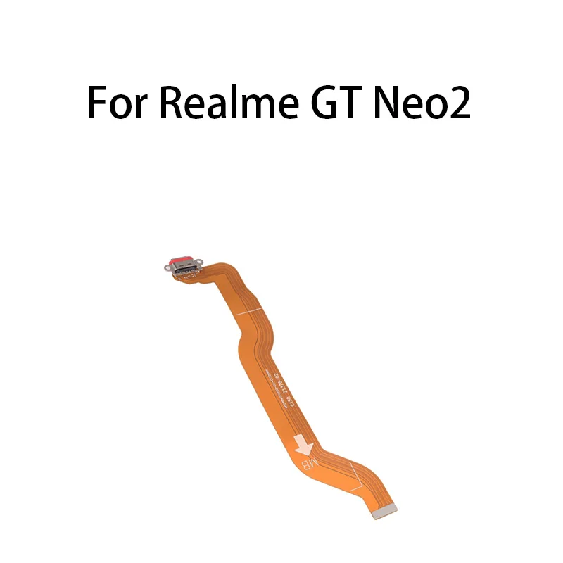 Gefenis USB Charge Port Jack Dock Connector Charging Board Flex Cable For Realme GT Neo2
