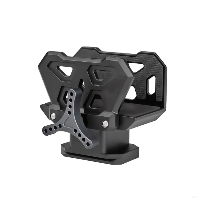 

242F Tripod Head Clamp Wide Bipod Clamp Stand Display Cradles Holder Rifles Clamp Rest Saddles