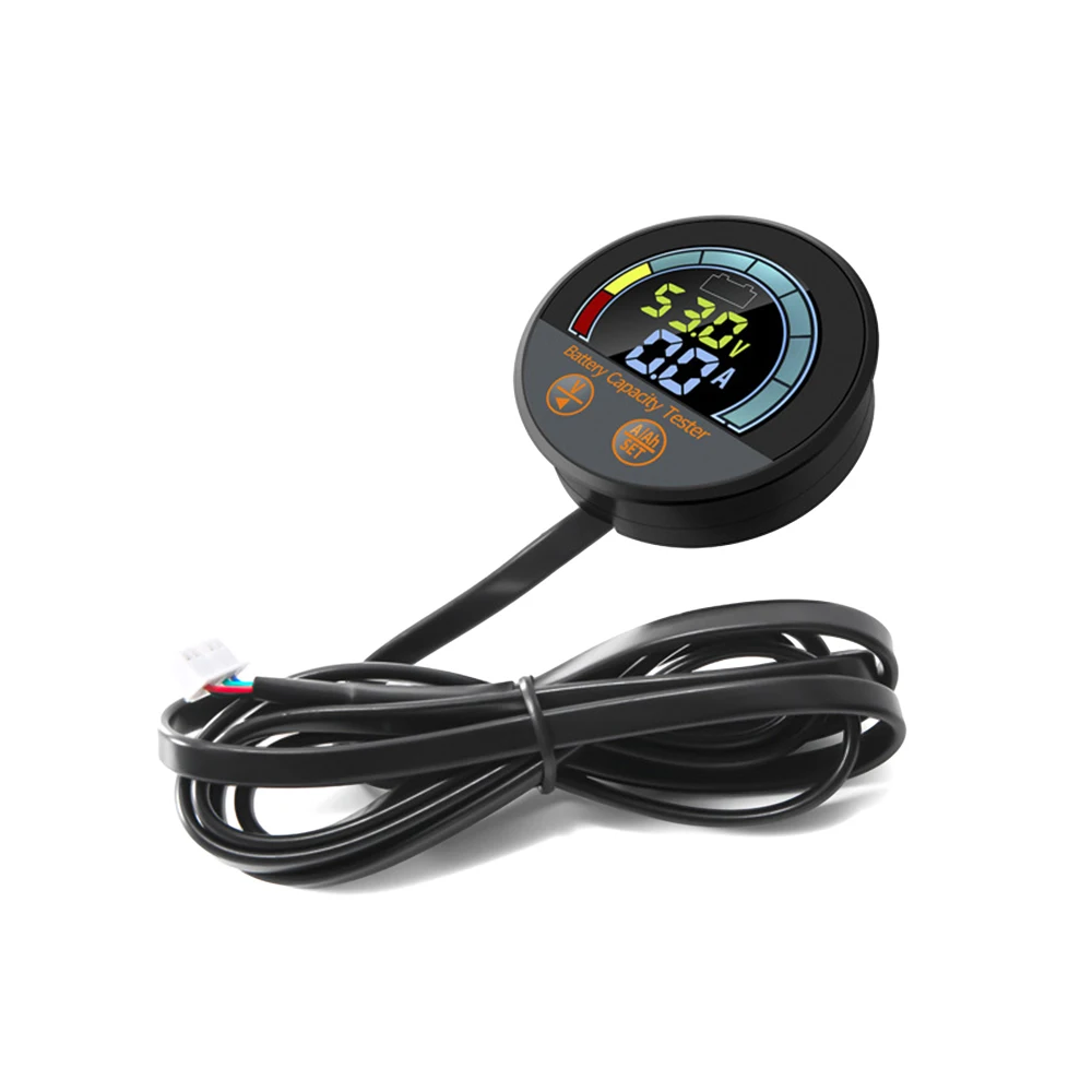 5918 Coulomb Meter Power Indicator DC8-100V Lithium Battery Voltage Power Meter RV Power Meter Battery Coulometer