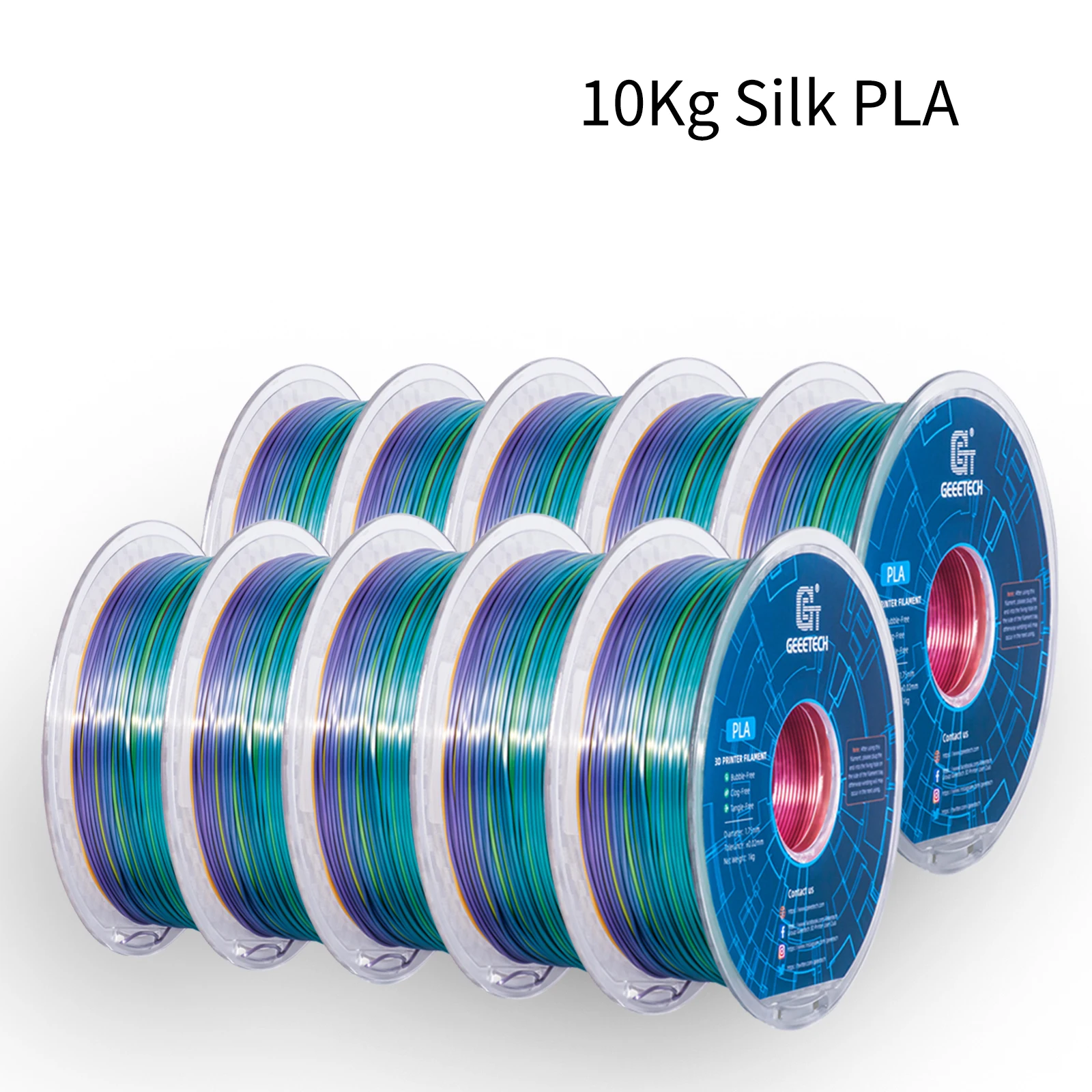 GEEETECH 10Kg 3d Silk PLA Fila - đánh giá và giá 3D Printing Pdf