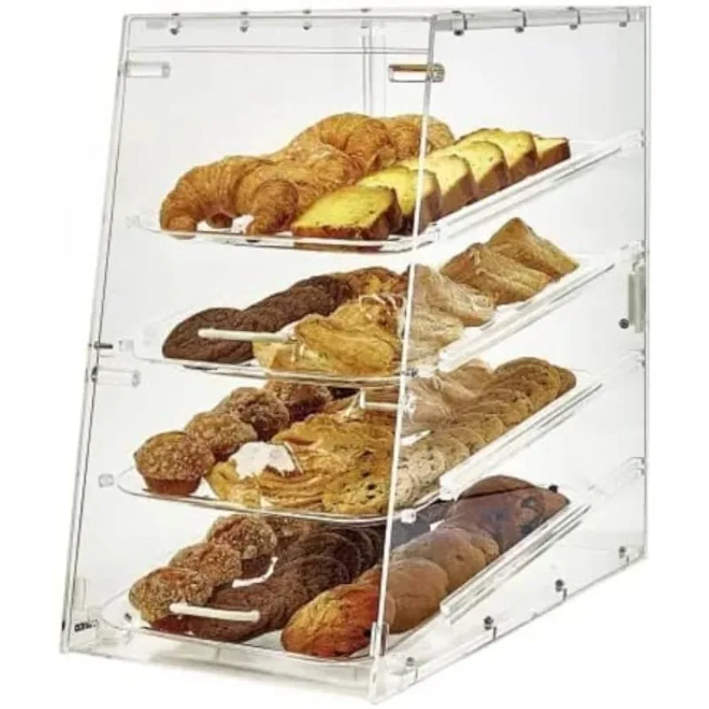 

Winco ADC-4 4-Tier Pastry Display Case, Acrylic,Clear,Medium