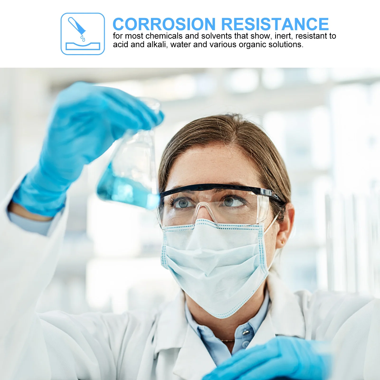 

2pcs Ptfe Stirring Bar Magnetic Mixer Rod Laboratory Accessories Corrosion Resistant Acid Alkali Water Inert High Lubrication