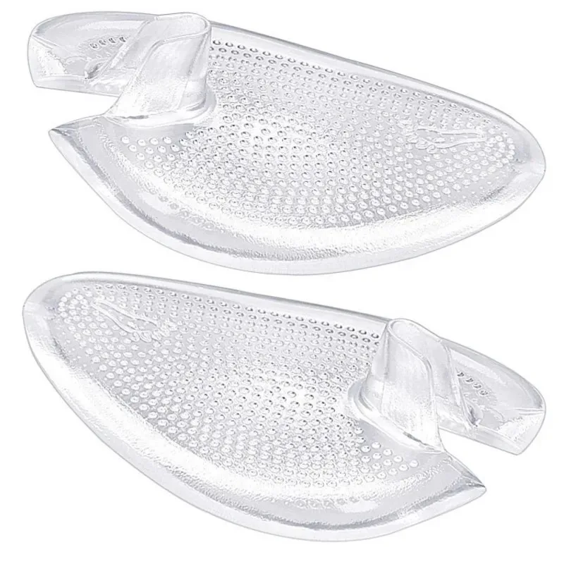 Silicone Slippers Sandals Forefoot Pad Flip-flop Pad Clip Foot Pads GEL Shoes Insole Foot Care Massage Particle Non-slip Cushion image 6