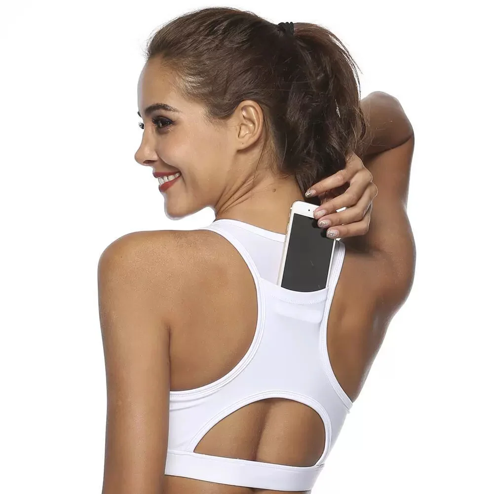 Sexy Women Tops Back Cross Strap Tank Top Push Up Running Sports Bra Breathable Soft Fitness Beauty Solid Color Yoga Bra