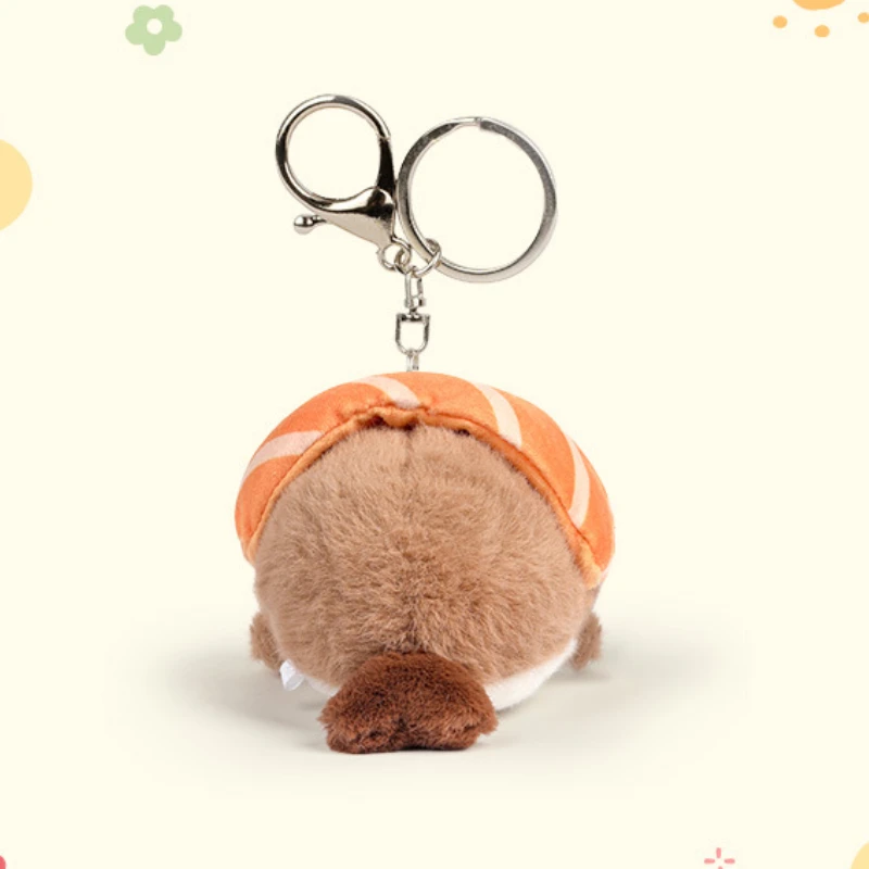 Seal Plush Keychain Toy Sea Otter Soft Kawaii Doll Lifelike Stuffed Marine Life Simulation Seal Ornament Birthday Gift for Woman