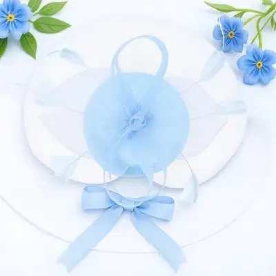 

Mesh Hair Accessories Tea Party Hats for Girls Women Halloween Wedding Fascinators Headband