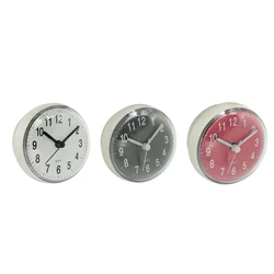 Waterproof Suction Cup Wall, Bathroom Clock for Multifunctional Suction Cup for Simple Hanging