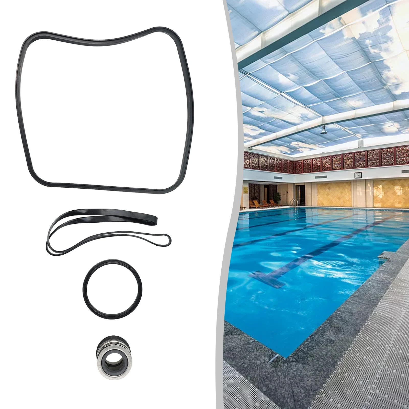 Practical Brand New Gasket Repair Kit O-Ring Seal Accessories Pool Pump Replacement For Hayward Pump SP2600 Practical