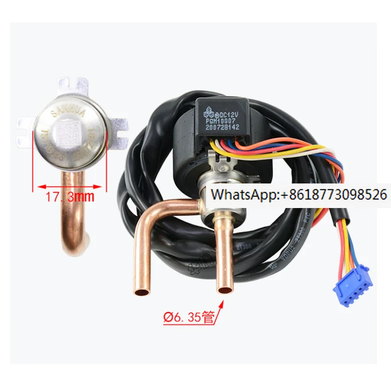 

Sanhua DPF Series Direct-Acting Pressure Control Valve DC12V Inverter Air Conditioner Electronic Expansion Valve