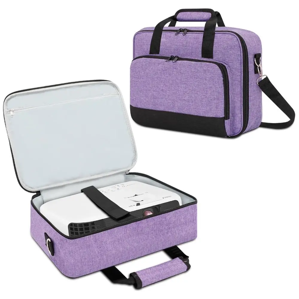 Wear Resistant Projector Case Bag Shoulder Strap Anti-fall Carrying Shoulder Bag Shockproof for BenQ ViewSonic Epson